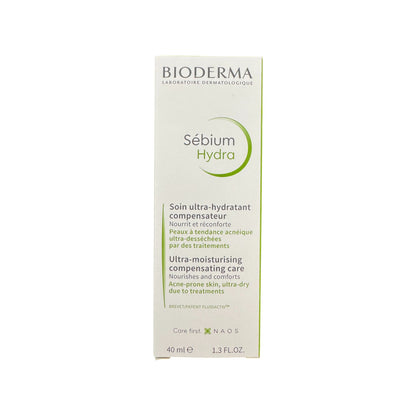 Bioderma Sébium Hydra 40ml – ultra-moisturising compensating care for acne-prone and dry skin

