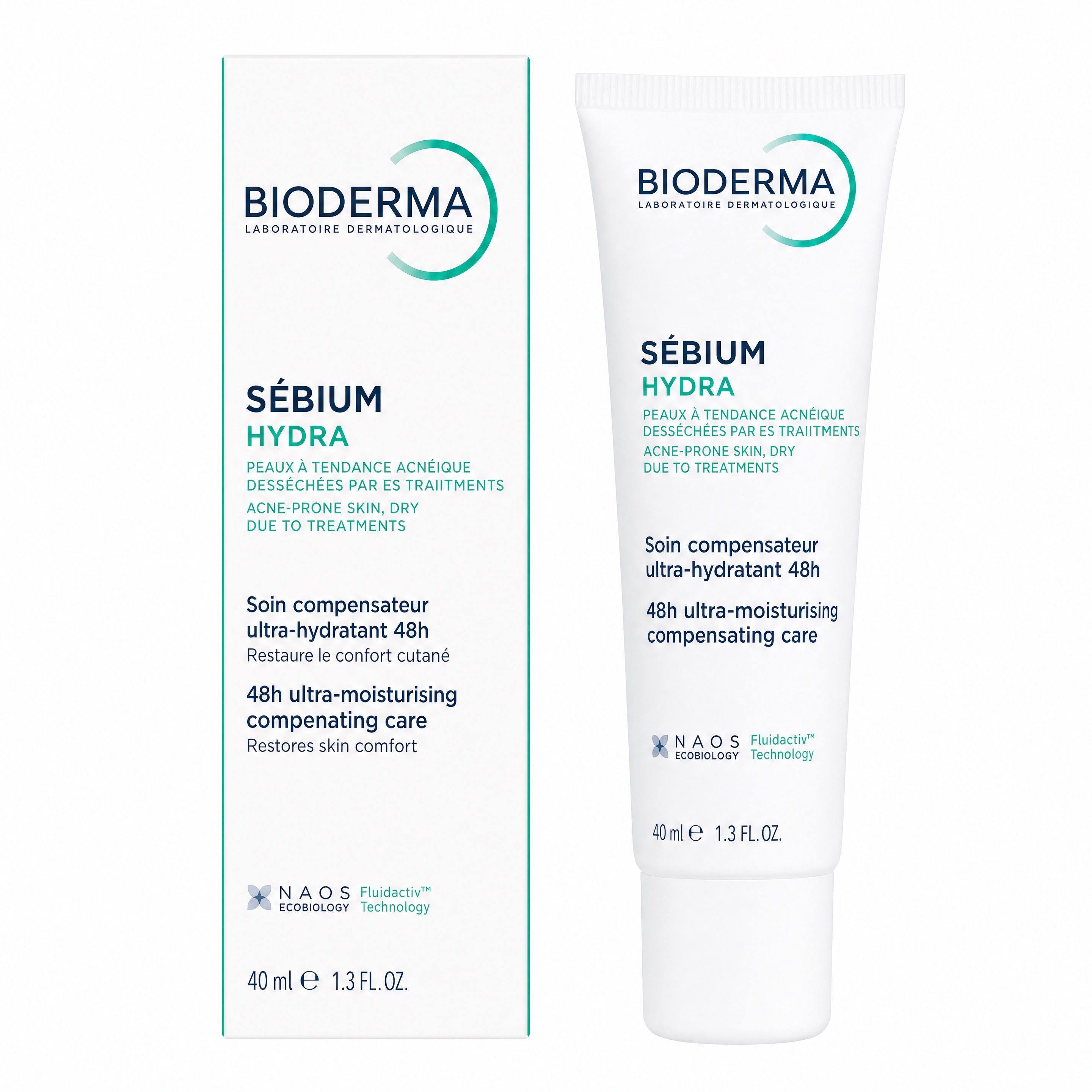 Bioderma Sébium Hydra 40ml – Tube and Box Front