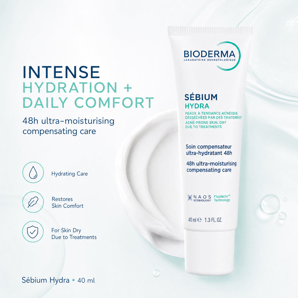 Bioderma Sébium Hydra – Intense Hydration and Daily Skin Comfort