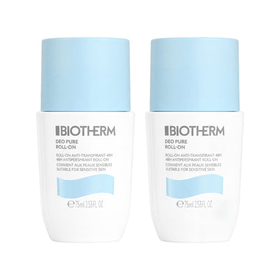 Biotherm Deo Pure Roll-On Anti-Perspirant 48H Duo Pack 2 x 75ml