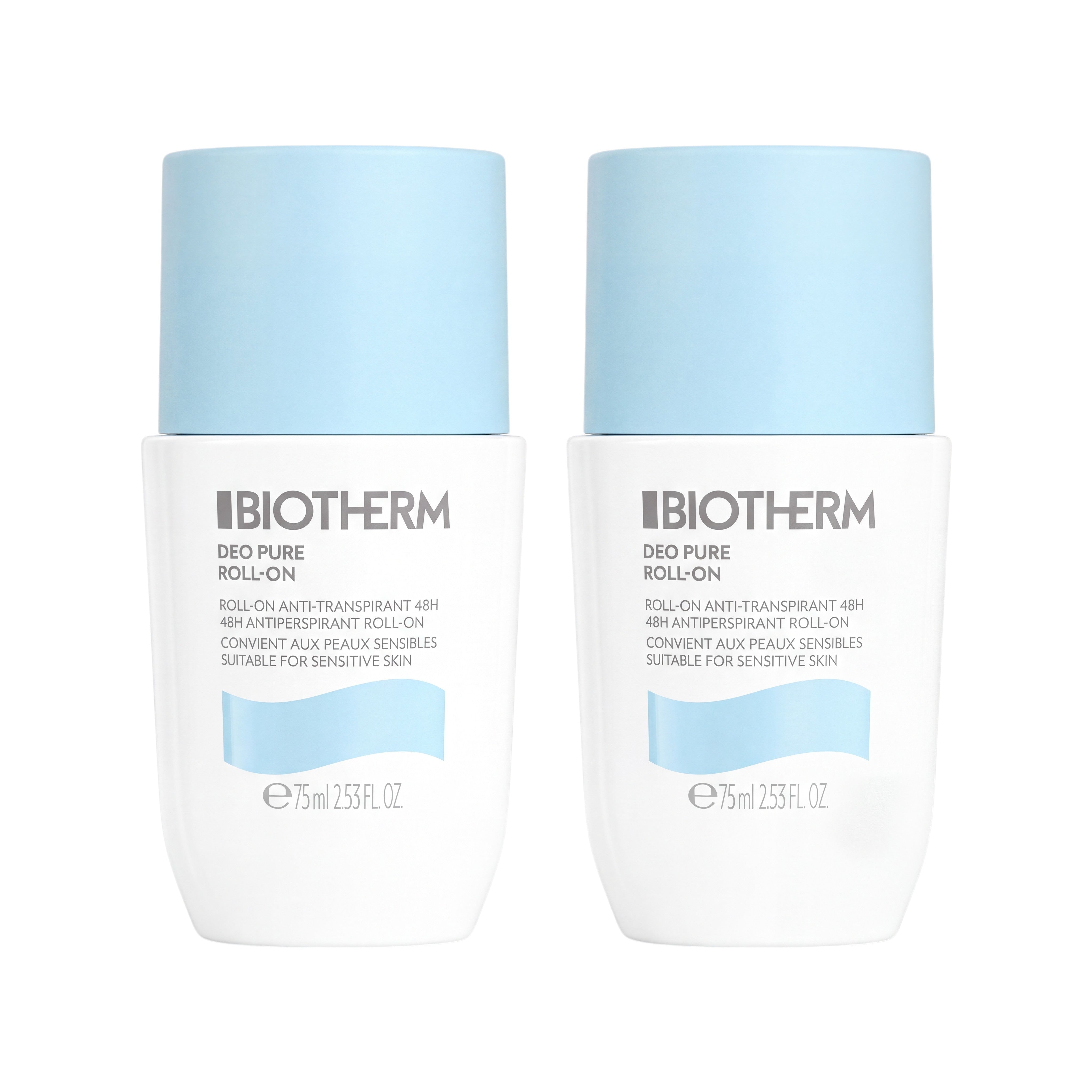 Biotherm Deo Pure Roll-On Anti-Perspirant 48H Duo Pack