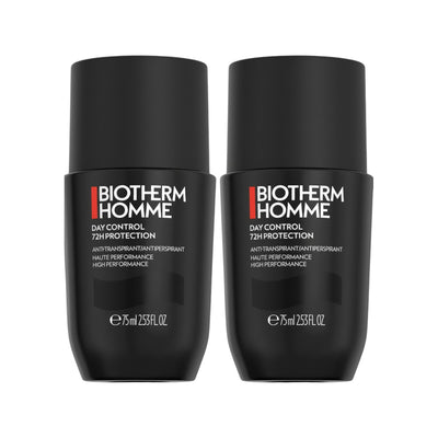 Biotherm Homme Day Control 72H Protection Antiperspirant – 75ml (2 Pack)