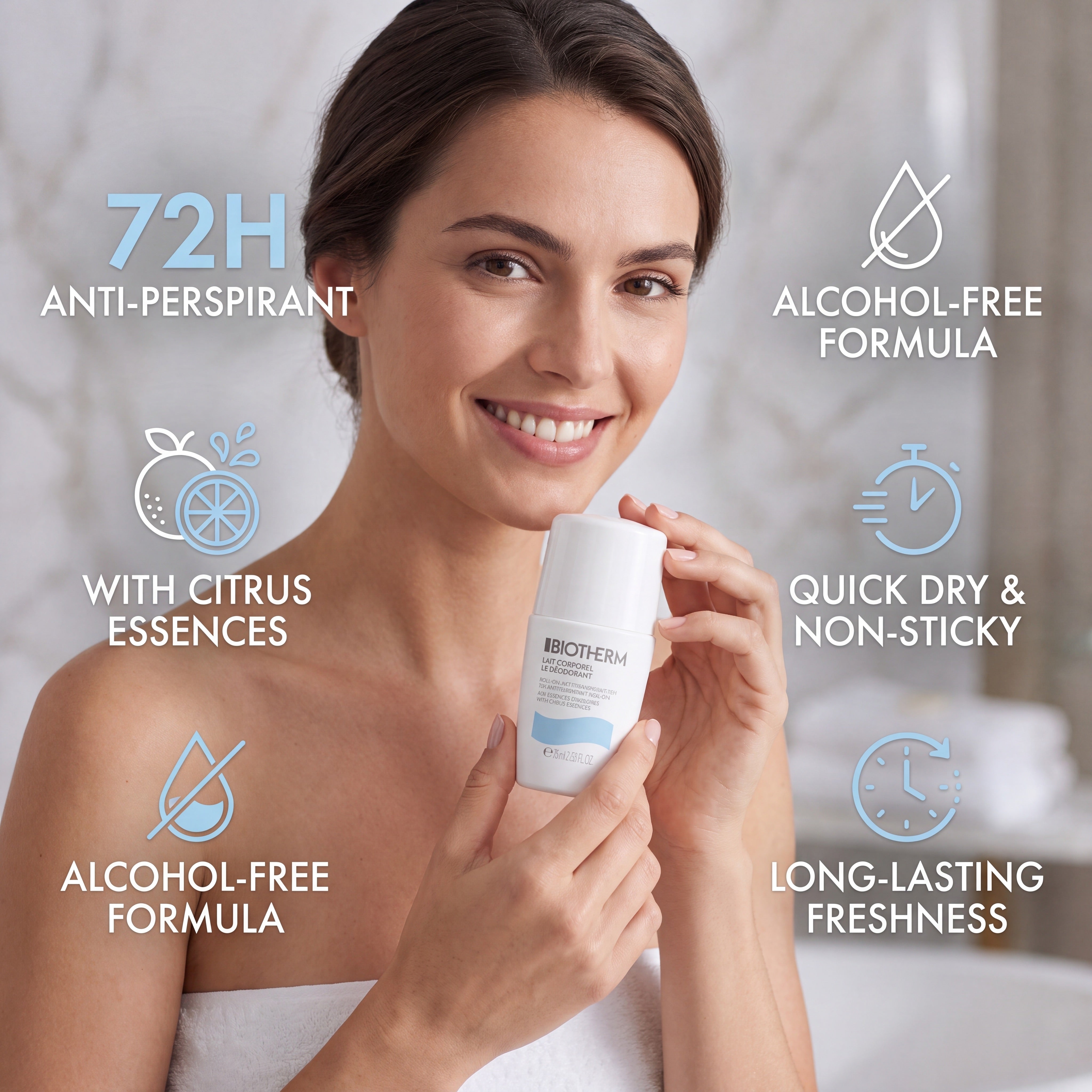 Biotherm Roll-On Deodorant Duo 2 x 75ml – Lifestyle