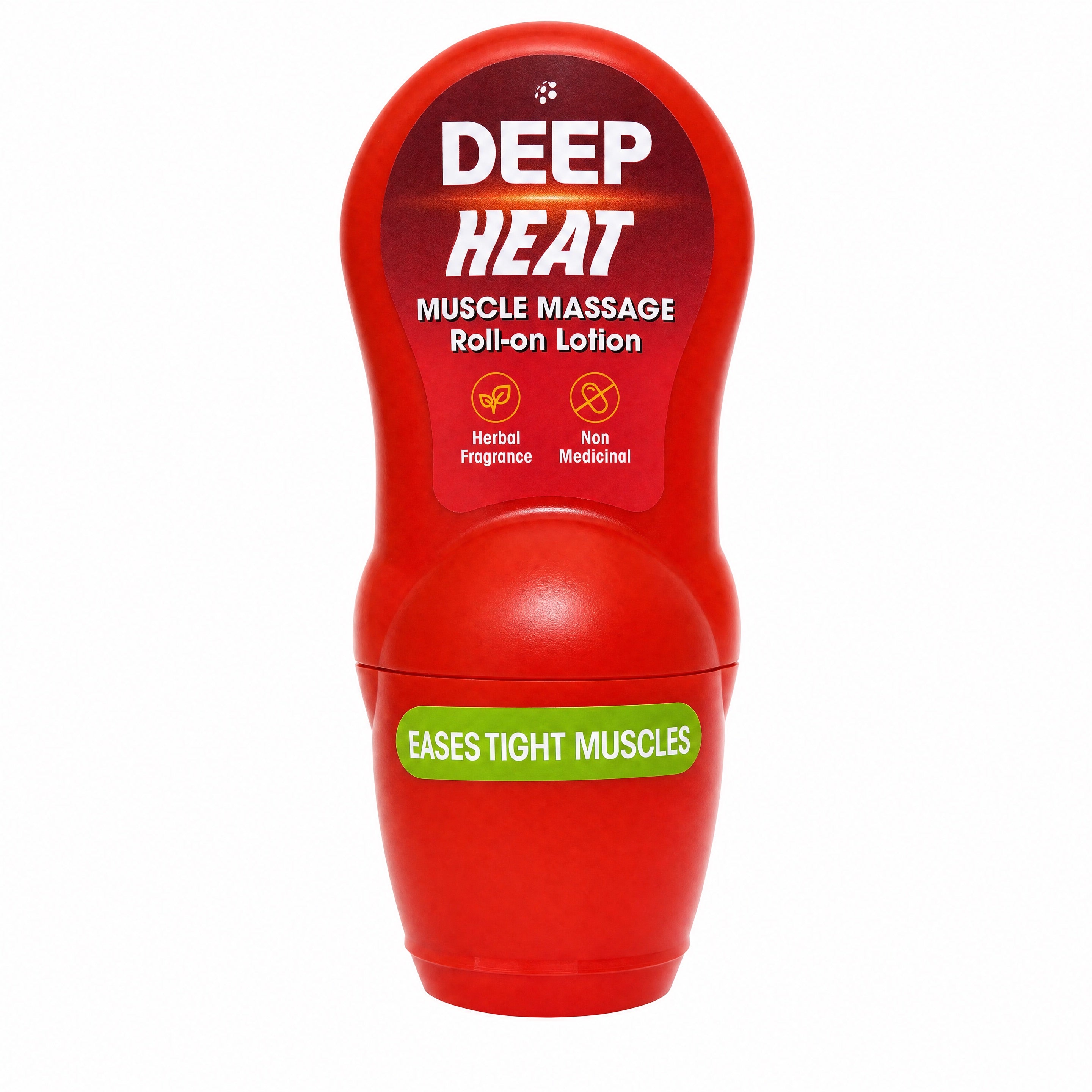 Deep Heat Muscle Massage Roll-On Lotion 50ml – Front