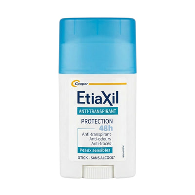 Etiaxil Anti-Transpirant Stick 48h – Sensitive Skin, Alcohol-Free, 40g