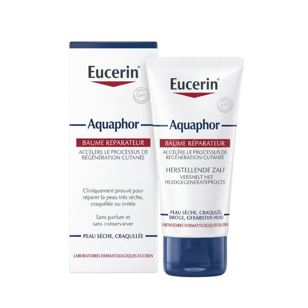 Eucerin Aquaphor Baume Réparateur 40g – Front Box and Tube