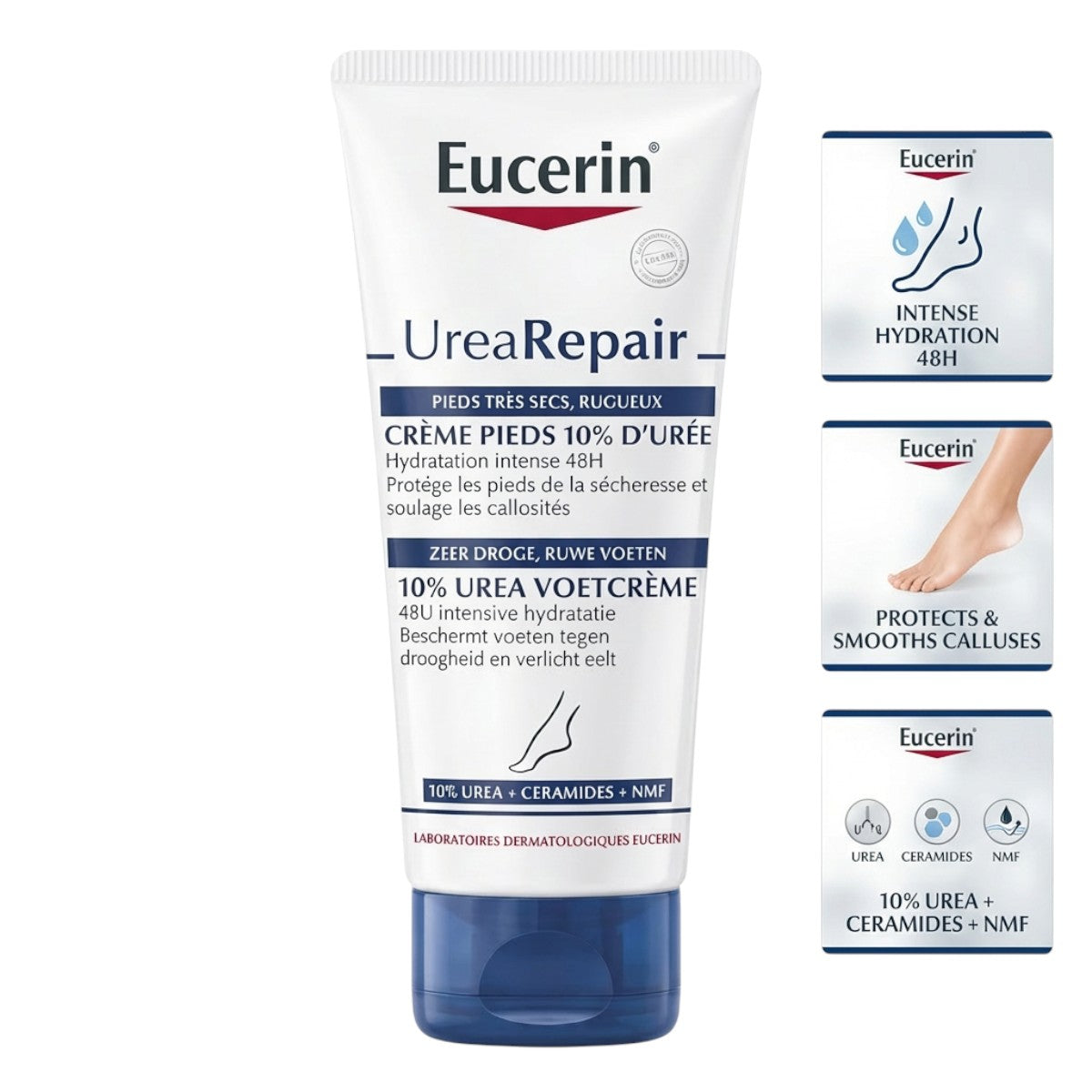Eucerin UreaRepair Foot Cream 10% Urea 100ml – Lifestyle