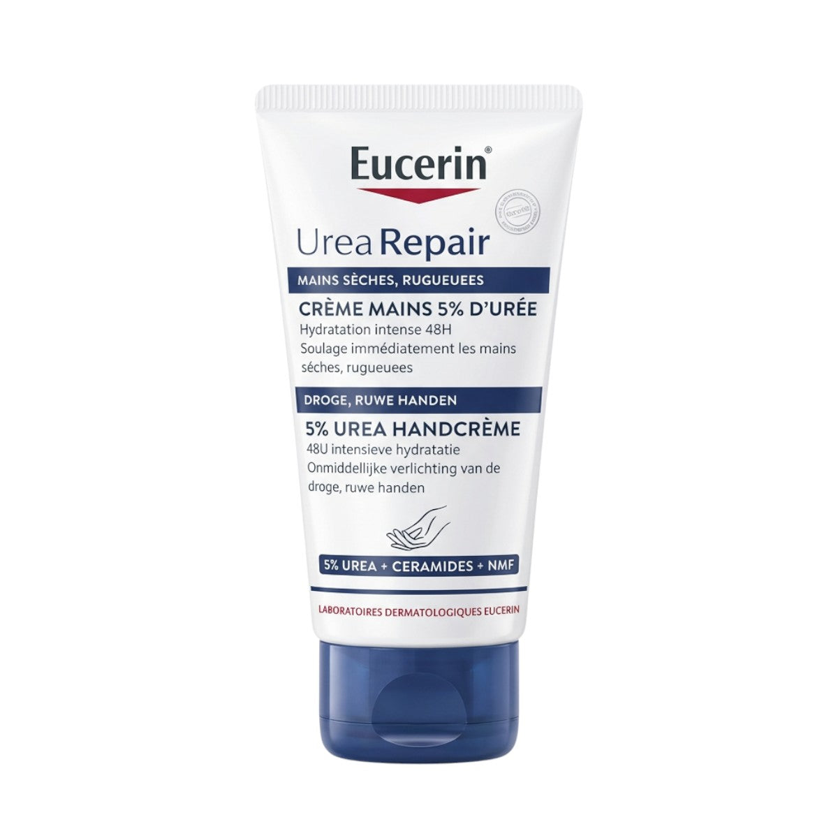 Eucerin UreaRepair Hand Cream 5% Urea 75ml – Front