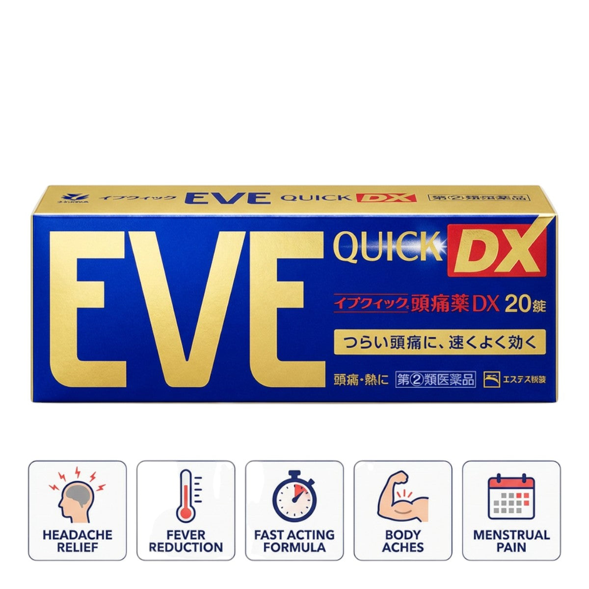 EVE Quick DX Tablets 20 Tablets – Lifestyle