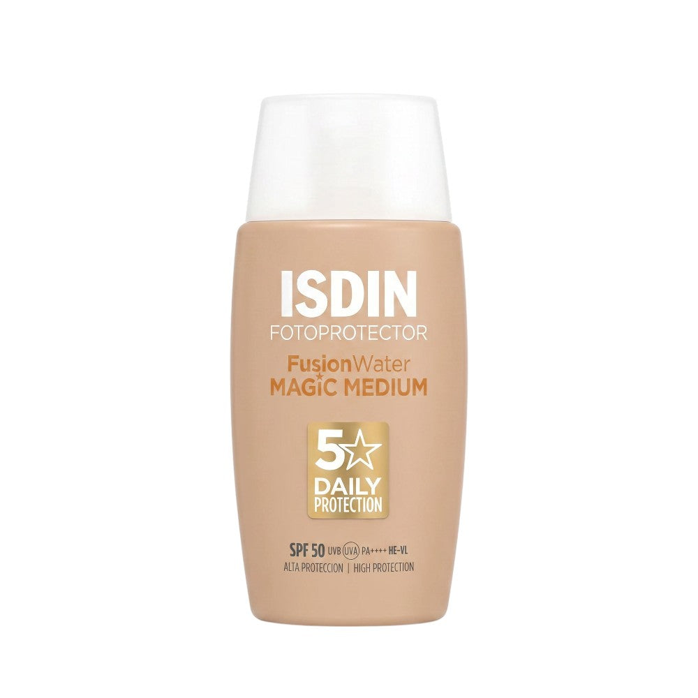 ISDIN Fusion Water Magic Medium SPF50 50ml – Front