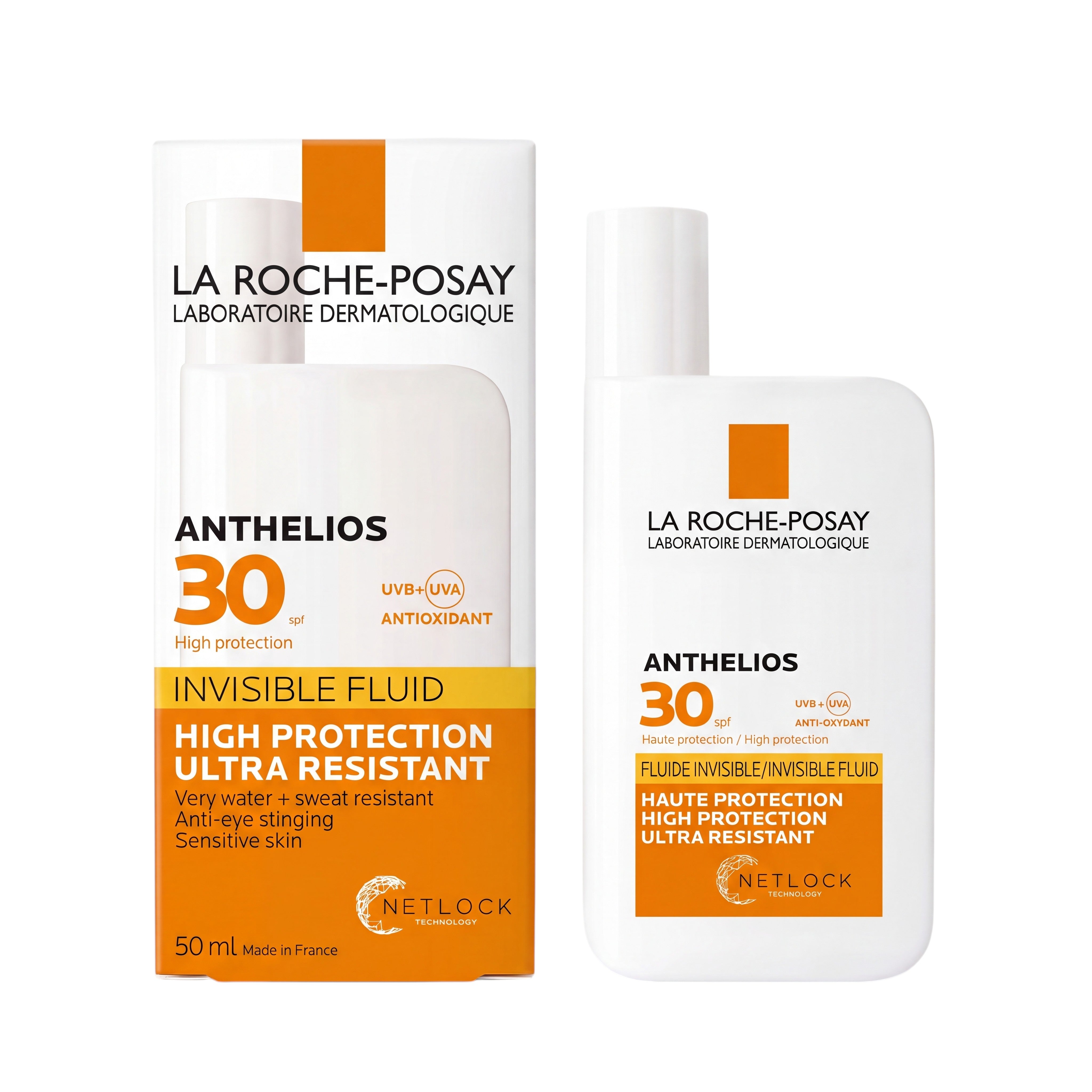 La Roche-Posay Anthelios Invisible Fluid SPF30 50ml – Product With Box
