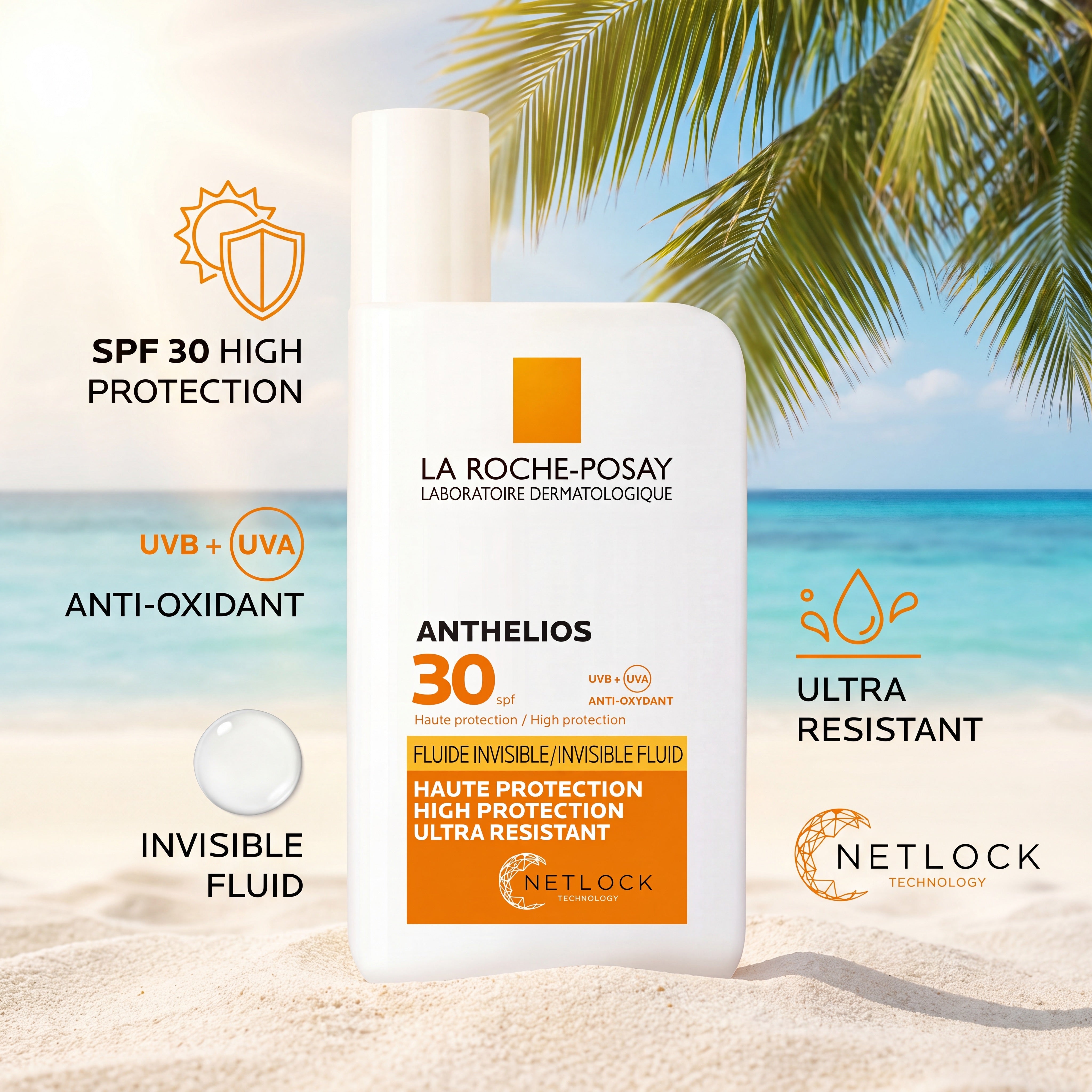 La Roche-Posay Anthelios Invisible Fluid SPF30 50ml – Info