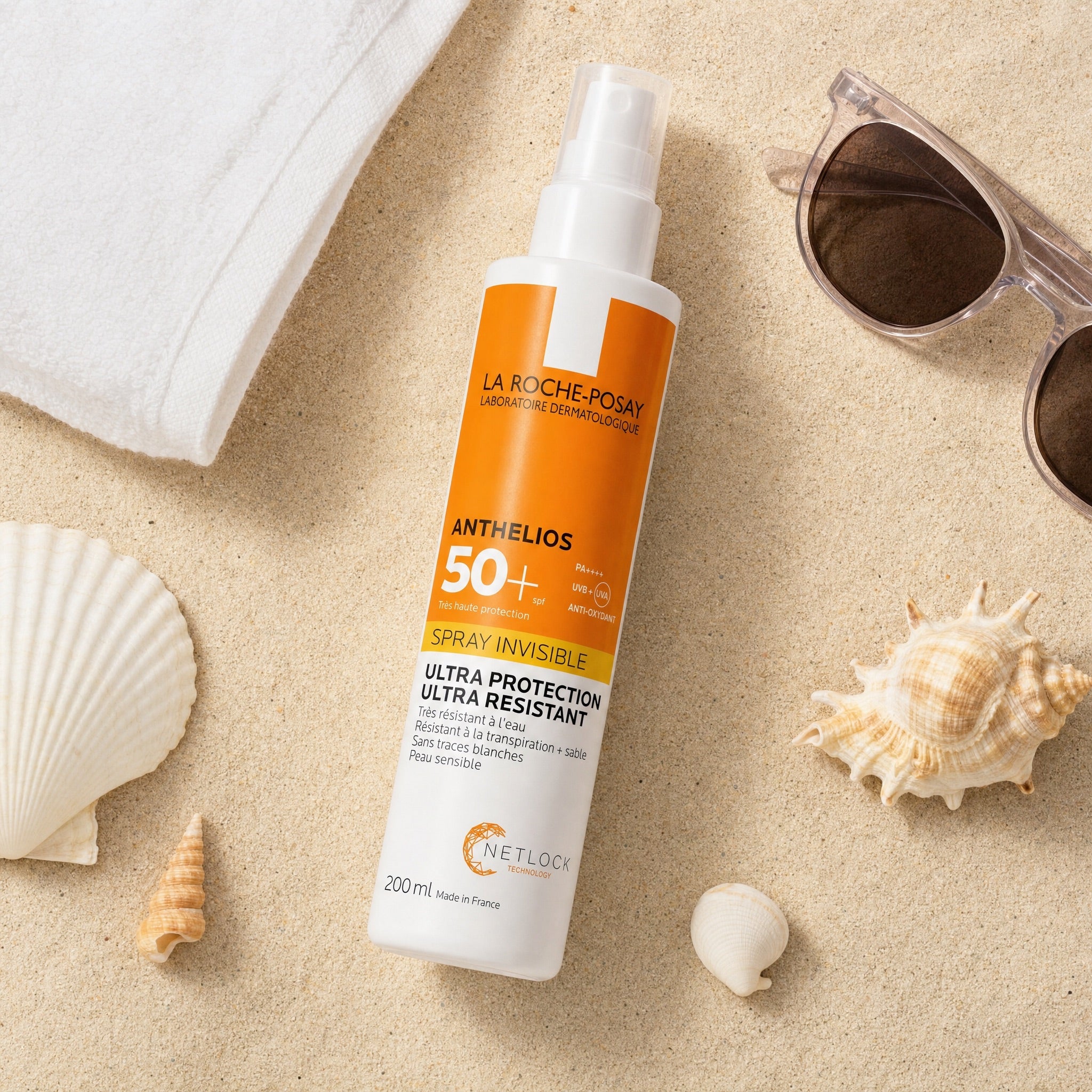 La Roche-Posay Anthelios Invisible Spray SPF50+ 200ml Beach Lifestyle