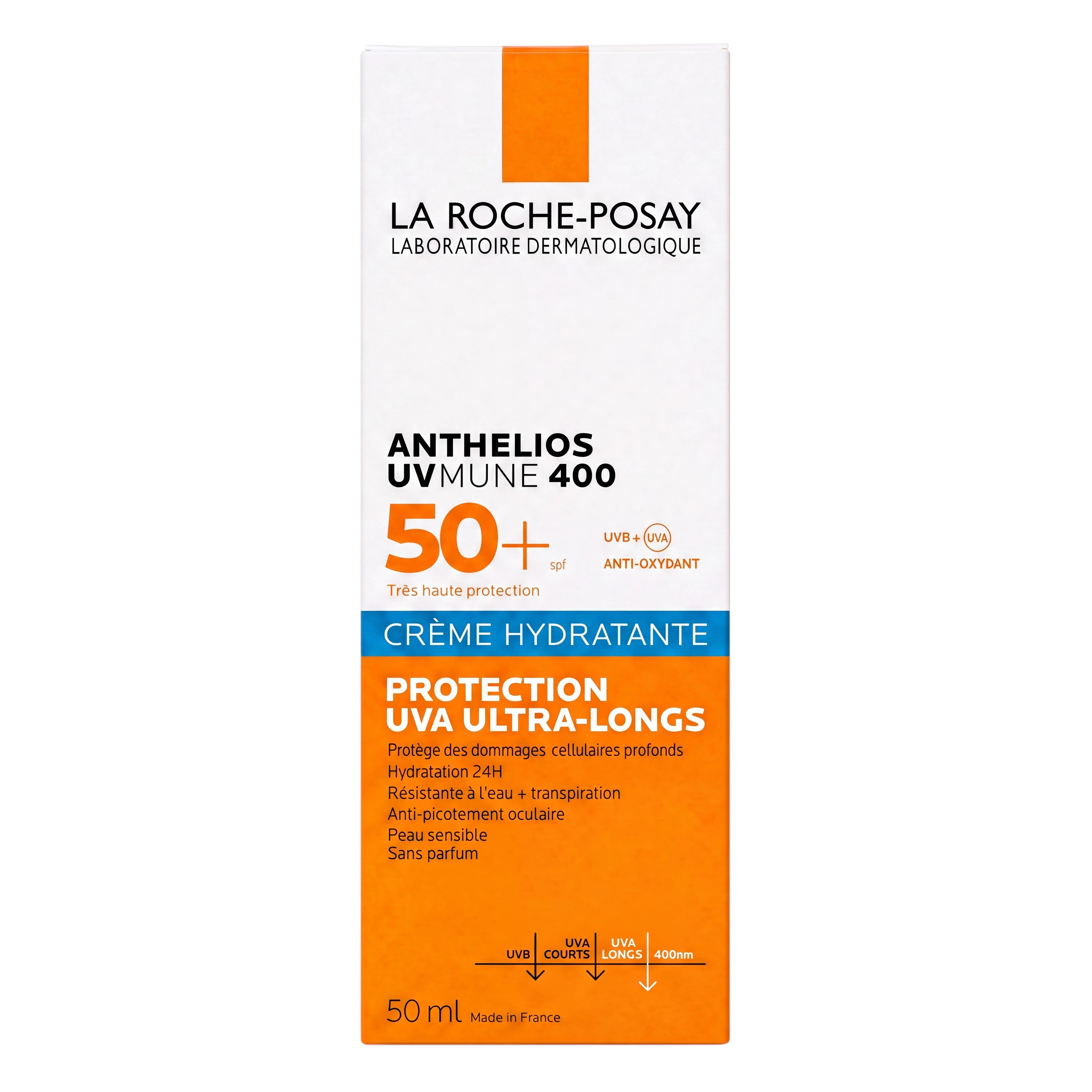 La Roche-Posay Anthelios UVMune 400 Hydrating Cream SPF50+ – Packaging