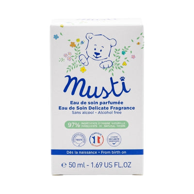 Mustela Musti Eau de Soin Delicate Fragrance Alcohol-Free 50 ml