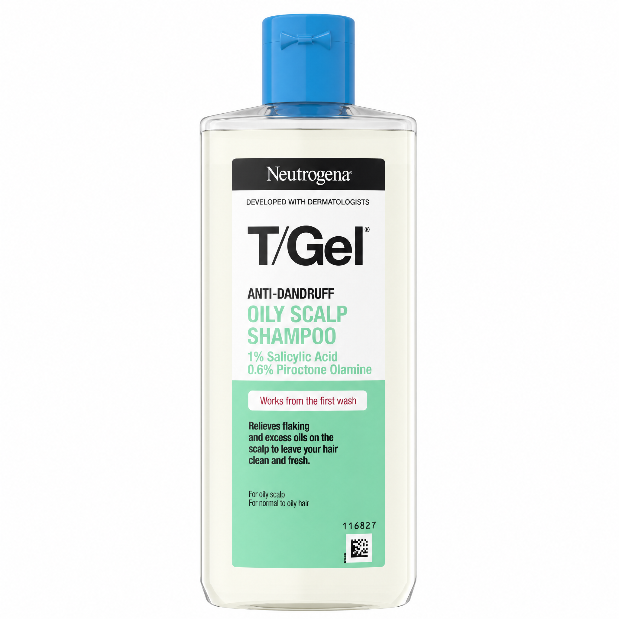 Neutrogena T/Gel Oily Scalp Shampoo – Front