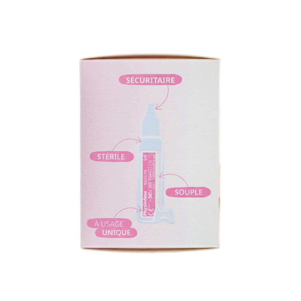 Physiodose Saline Solution Single-Dose 40x5 mL – Side