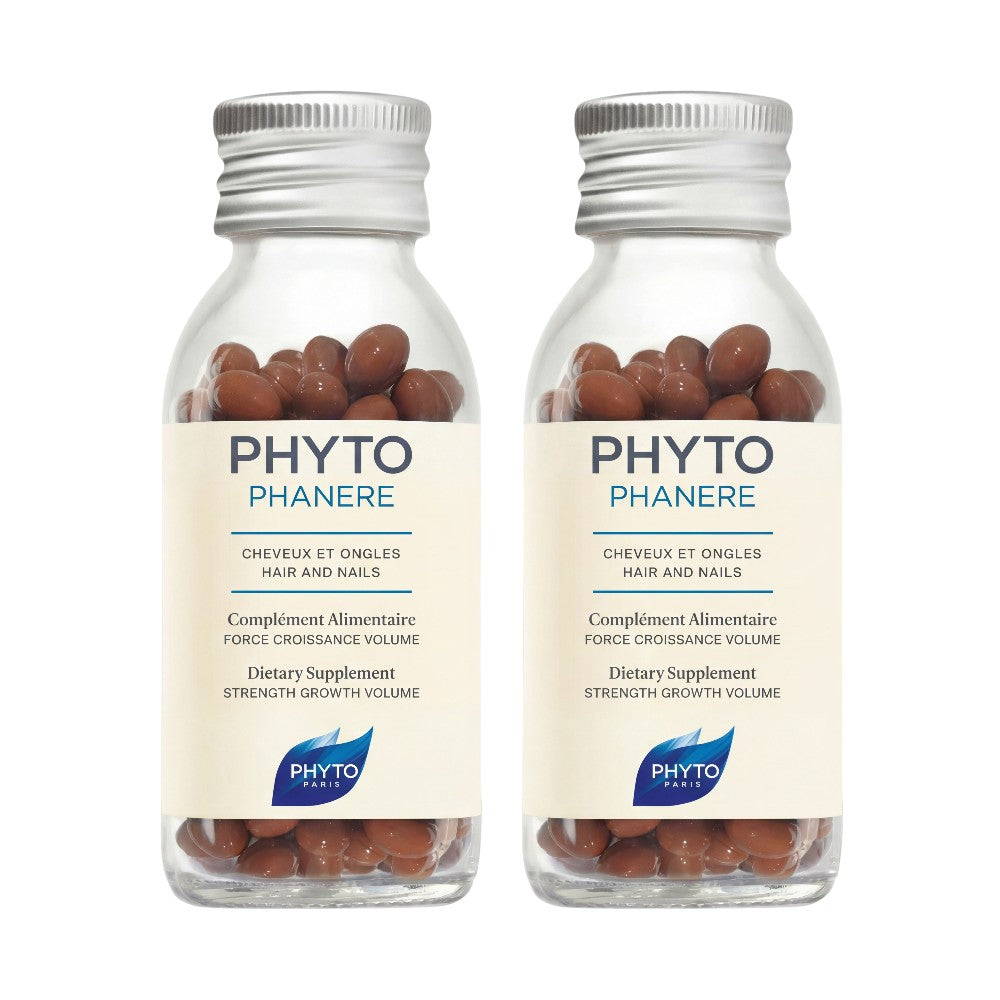 PHYTO Phanere Hair & Nails 2 Pack – Front Bottles
