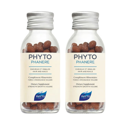 Phyto Phytophanere Hair & Nails Supplement 2 x 120 (240 Caps) 4 Month Supply