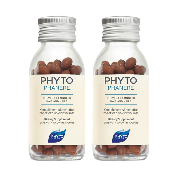PHYTO Phanere Hair & Nails 2 Pack – Front Bottles