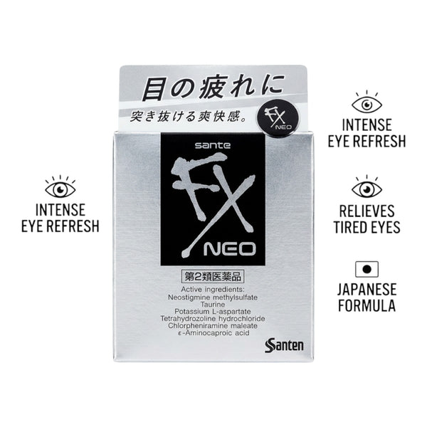 Santen Sante FX NEO  – Packaging Detail