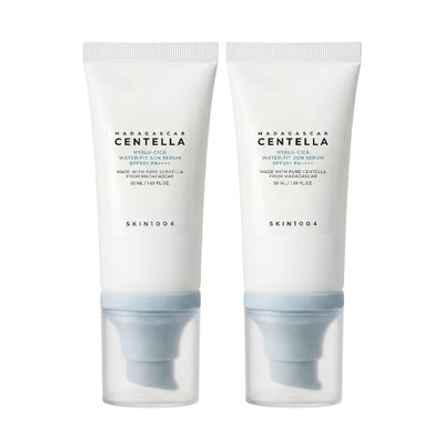 SKIN1004 Madagascar Centella Hyalu-Cica Water-Fit Sun Serum Twin Pack 2 x 50 ml