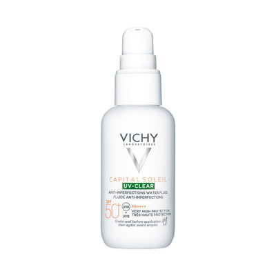Vichy Capital Soleil UV-Clear Anti-Imperfections Water Fluid SPF 50+ – 40 ml