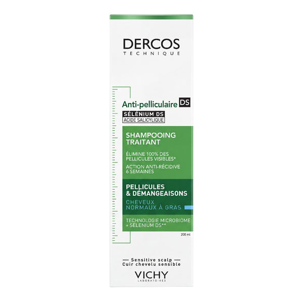 Vichy Dercos Technique Anti-Dandruff DS Shampoo 200 ml – Front box 