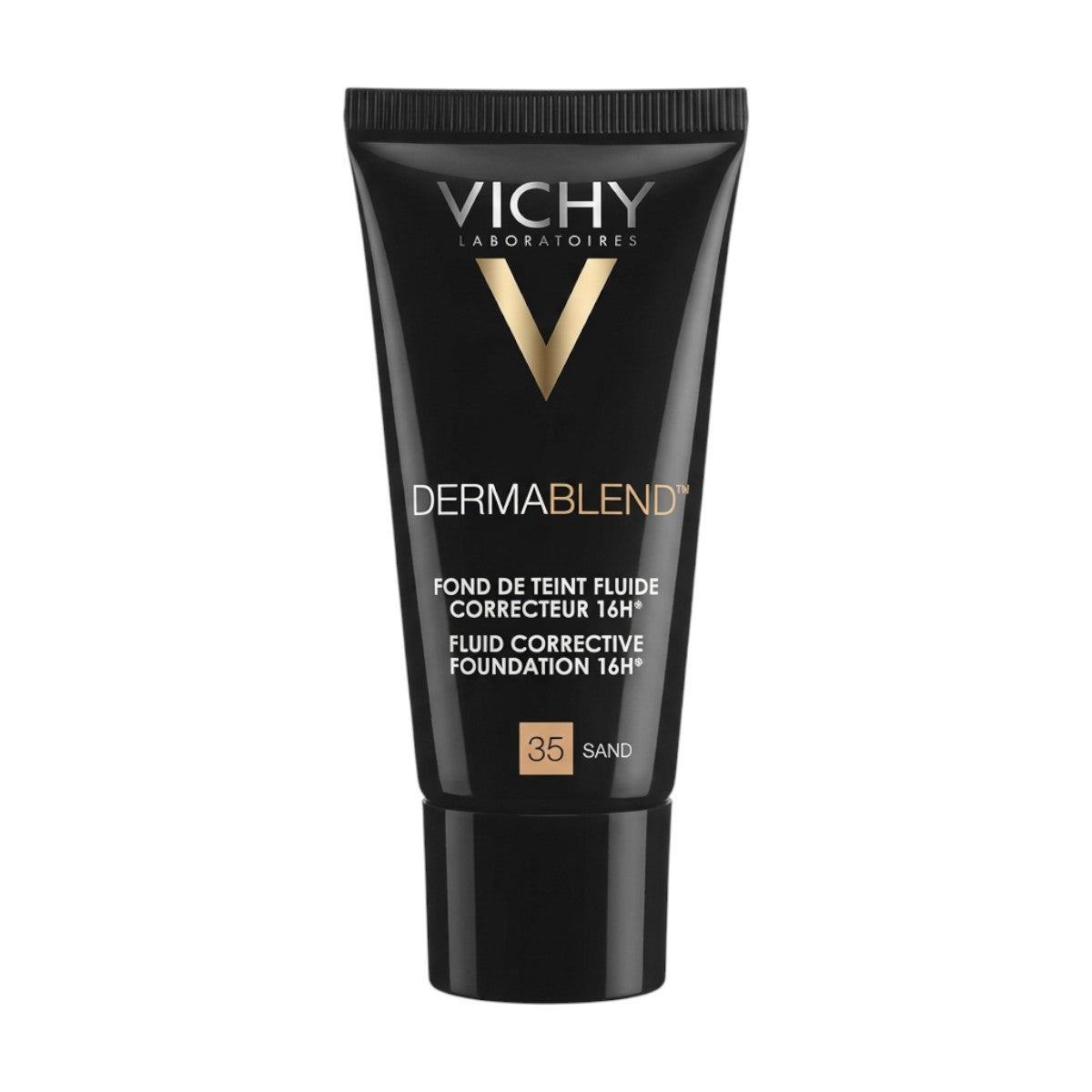 Vichy Dermablend Fluid Foundation SPF 28 35 Sand 30ml – Tube Front