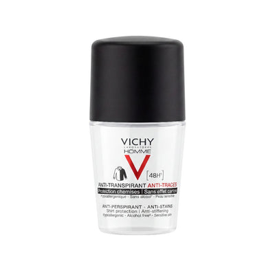 Vichy Homme Anti-Perspirant Anti-Stains Roll-On 50ml