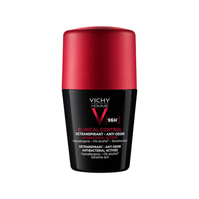 Vichy Homme Clinical Control 96H Antiperspirant Roll-On – 50ml