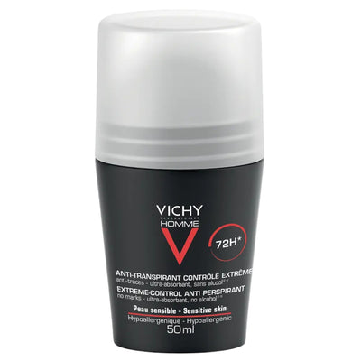Vichy Homme Extreme-Control Anti-Perspirant 72H – Sensitive Skin 50ml