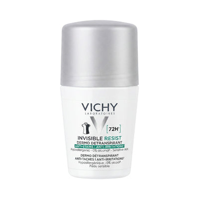 Vichy Invisible Resist 72H Roll-On Sensitive Skin 50ml